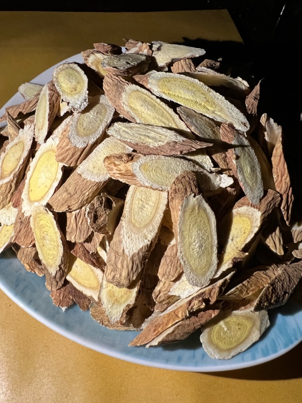 老黄芪侧枝中片250克 甘肃岷县原产地发货搭配枸杞