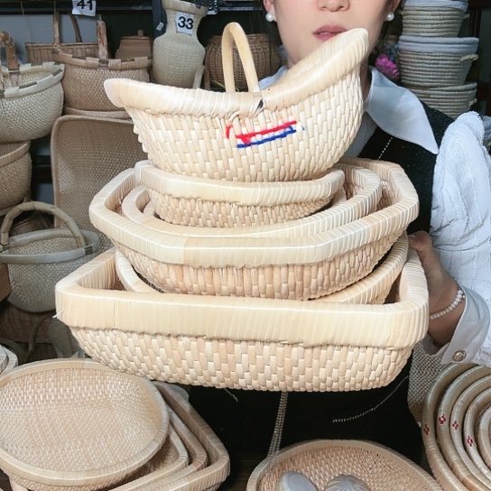 【闪购商品】善*柳编红柳精品精编七件套