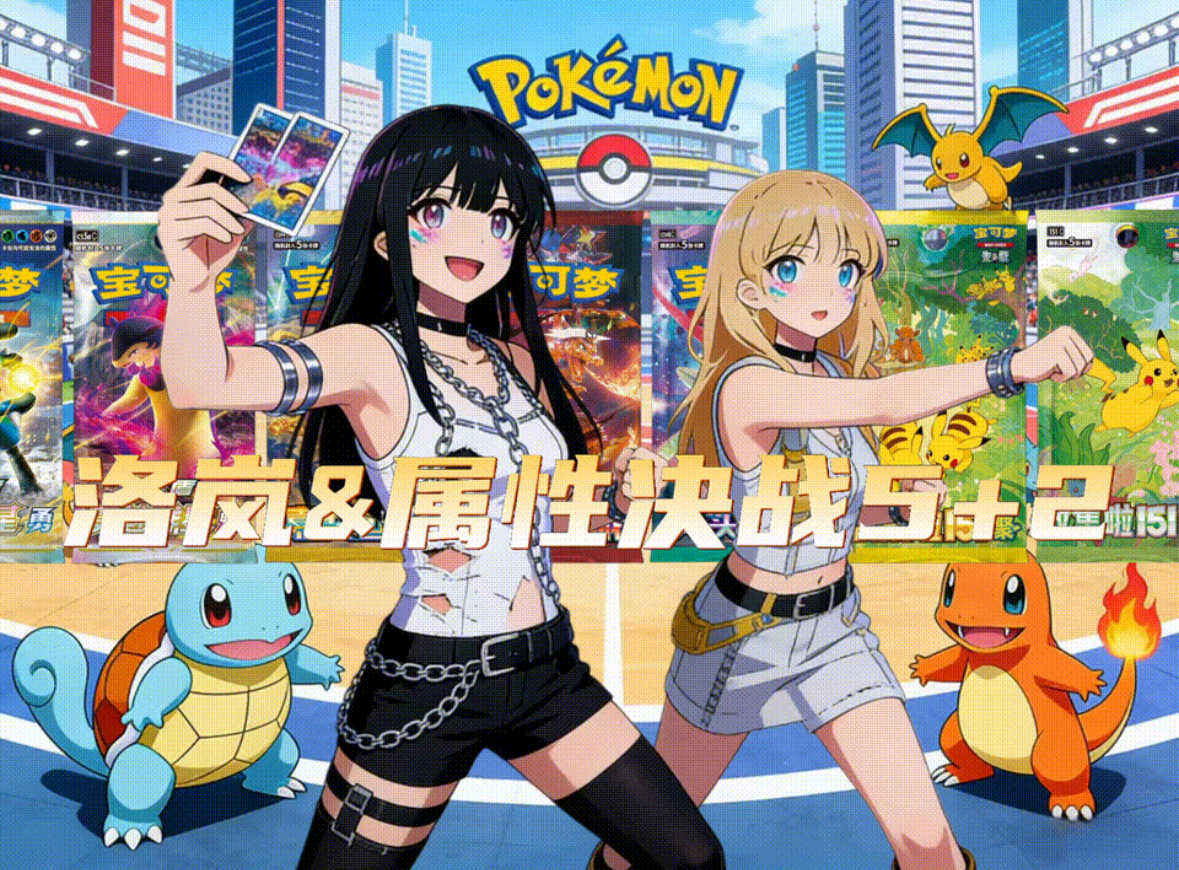 【代搓5单】宝可梦精美普卡五张