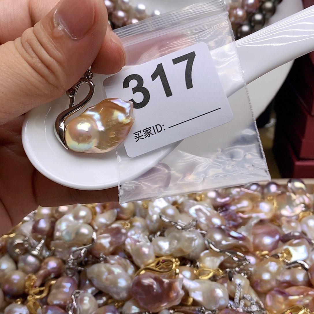 淡水珍珠未镶嵌颈饰317