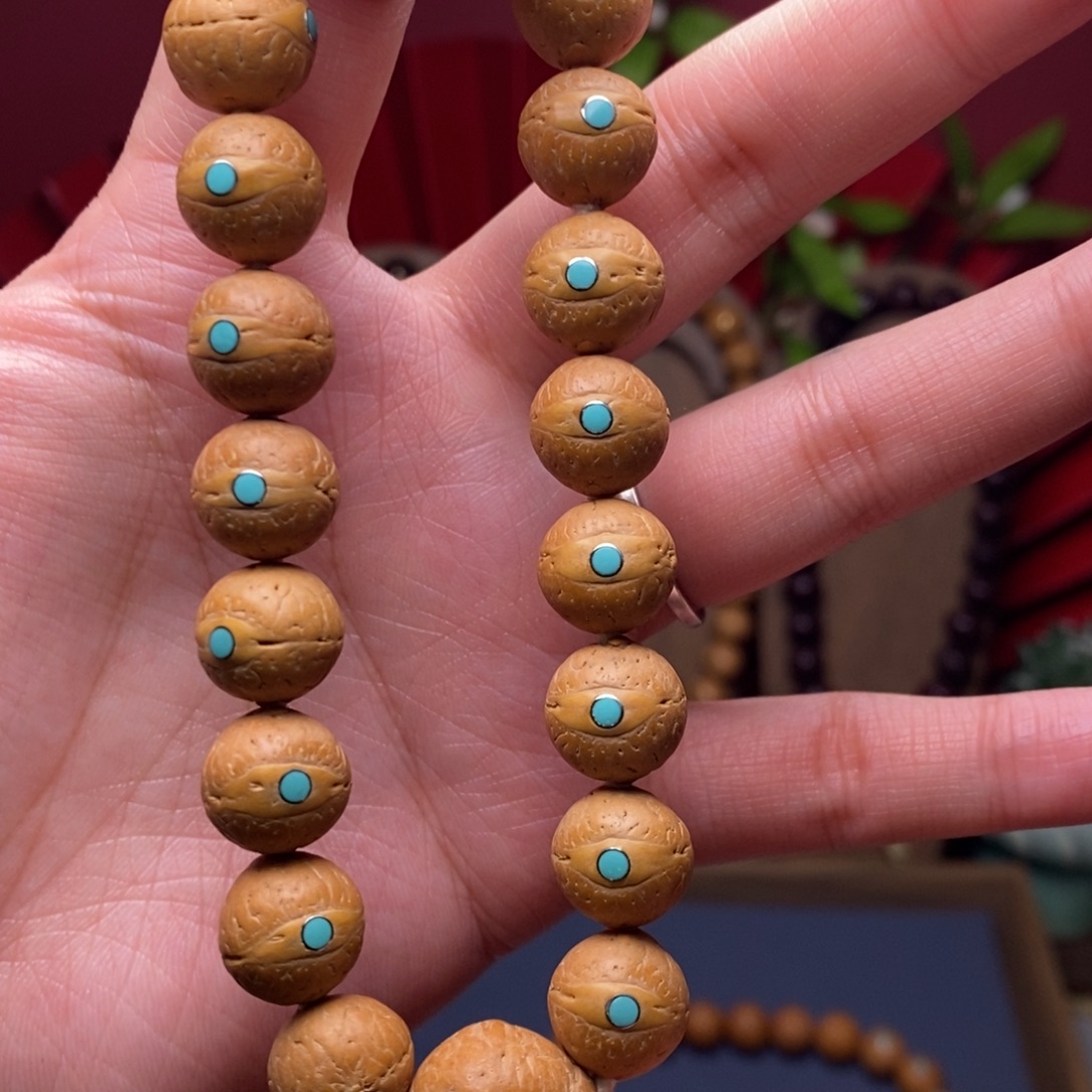 凤眼菩提手串12松