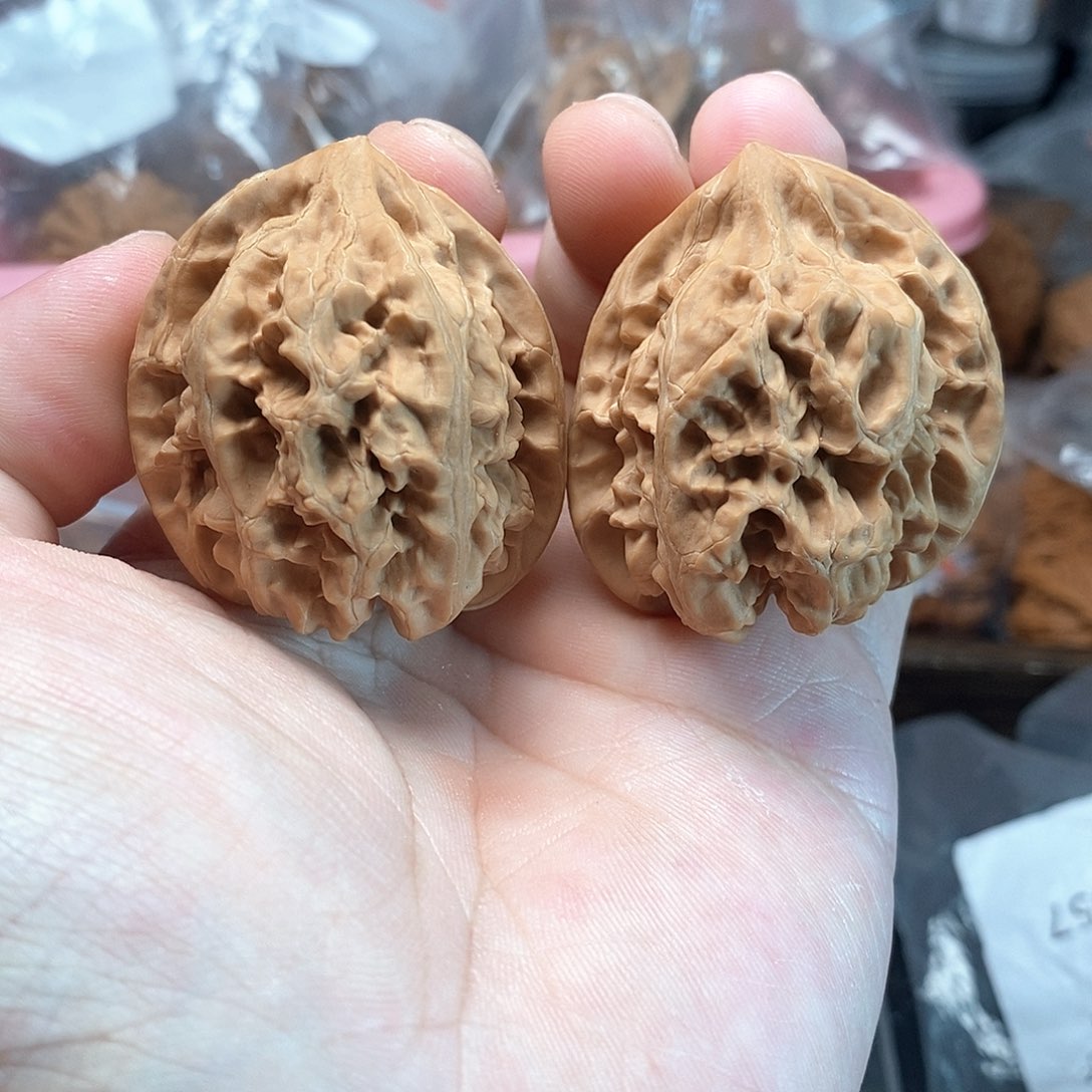 1文玩核桃承德粗筋马蹄40-311