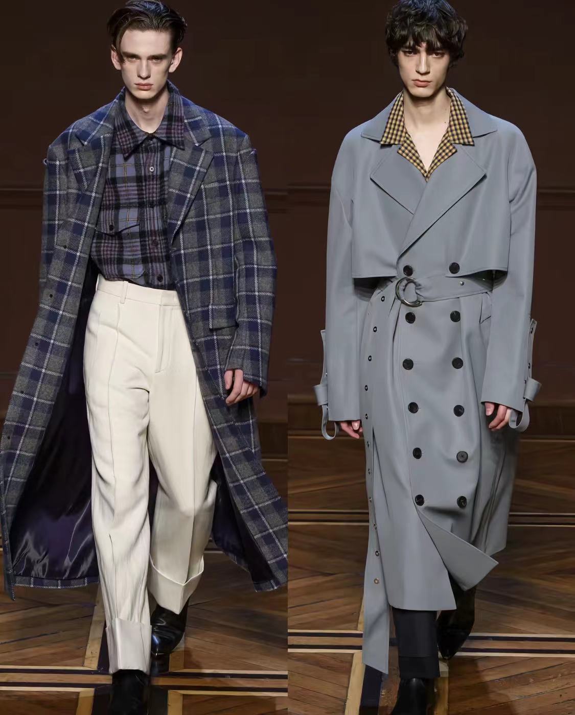 【14号链接】2025年秋冬高端针织提花男士轻奢加厚保暖外套005