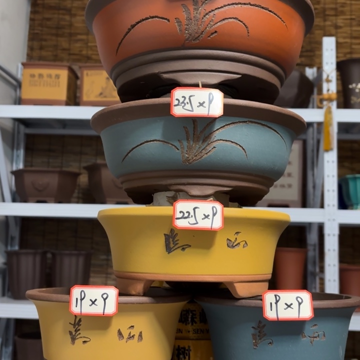 紫砂花盆              100-7