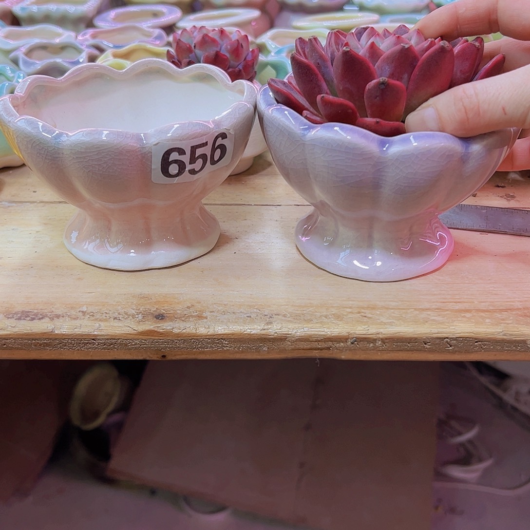 陶瓷花盆当场凑满12包邮口11高8