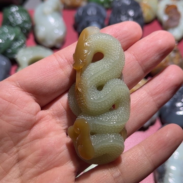 和田玉挂件未镶嵌