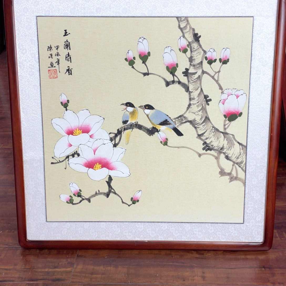 国画带框尺寸63*63厘米