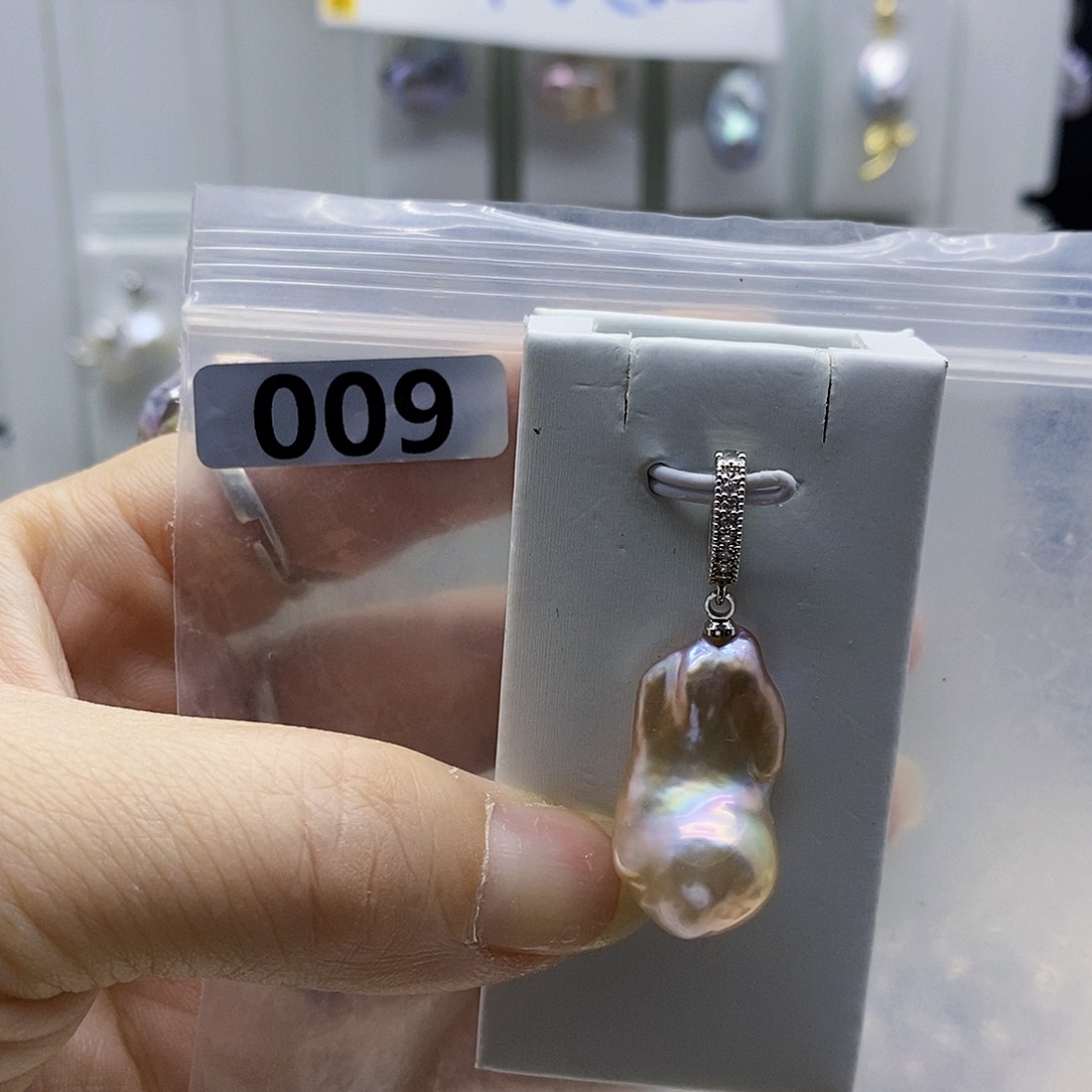 颈饰合金淡水珍珠