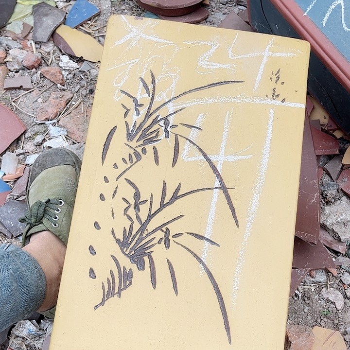 紫砂花盆紫砂花盆