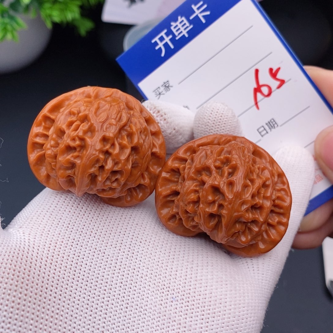 文玩核桃把件42宫灯165