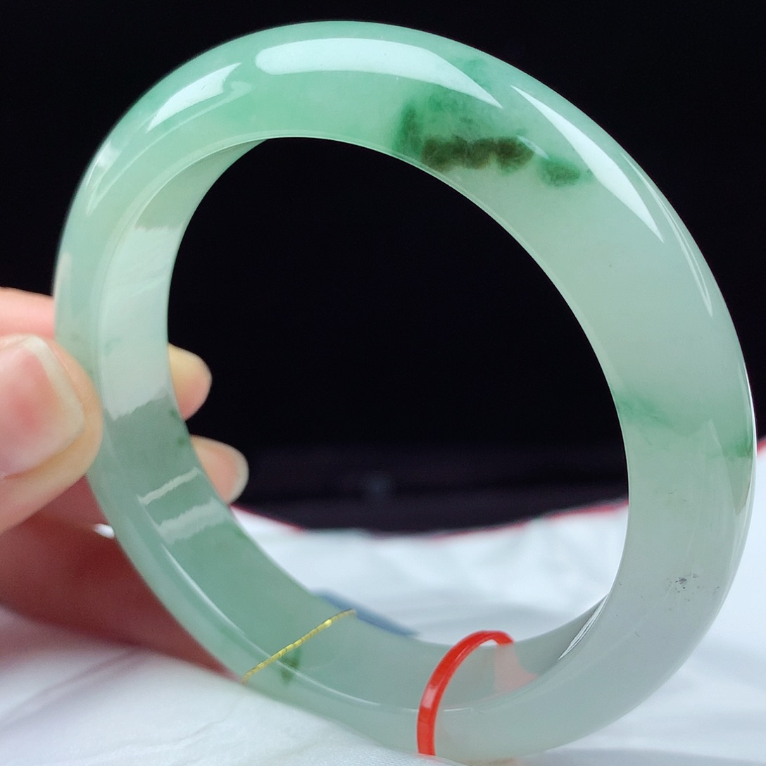 未镶嵌手镯翡翠56圈4982