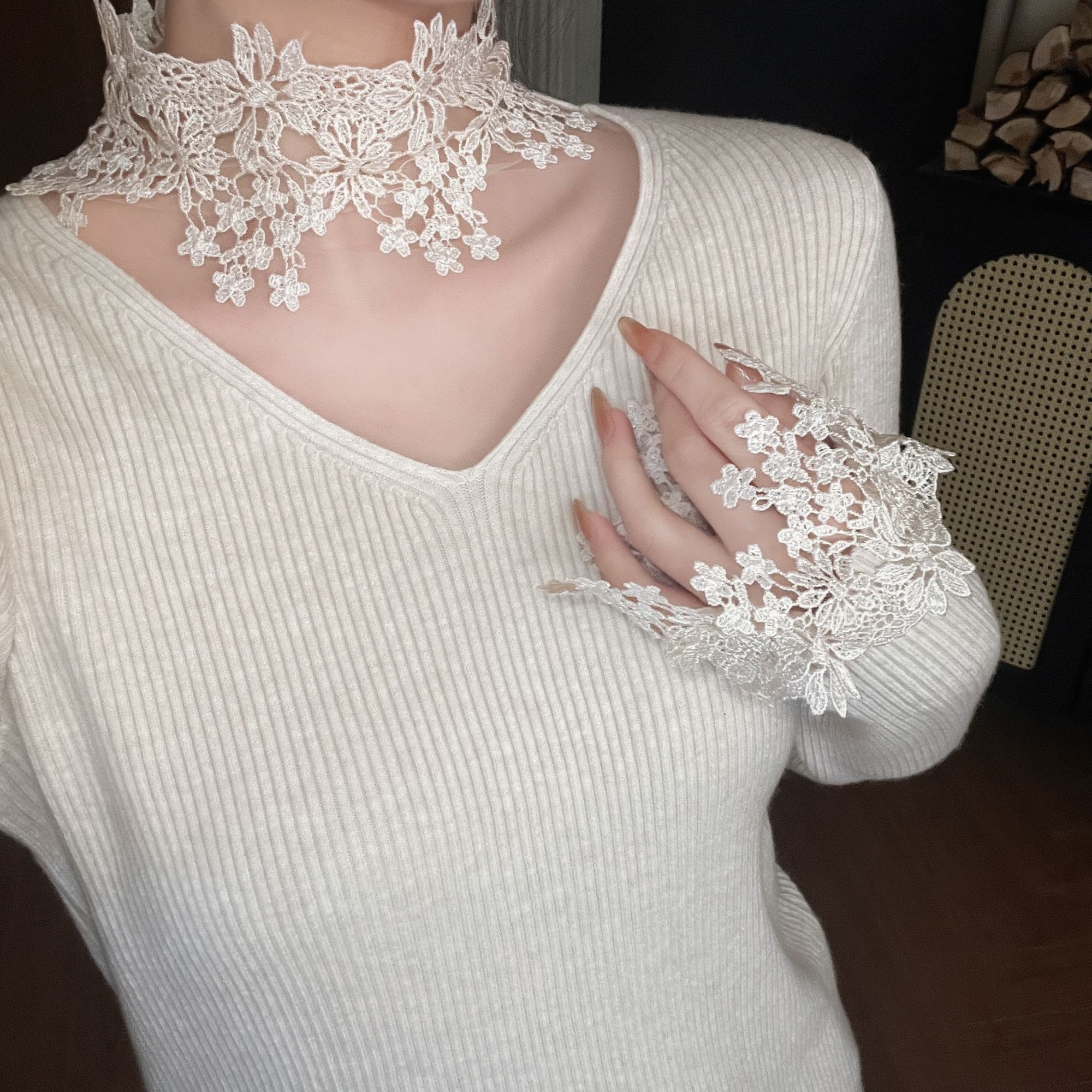 <k Mini> 蕾丝内搭 必入款式！