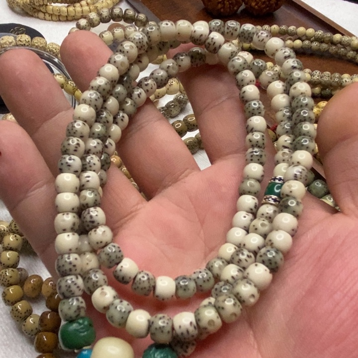 星月菩提手串108星月长串