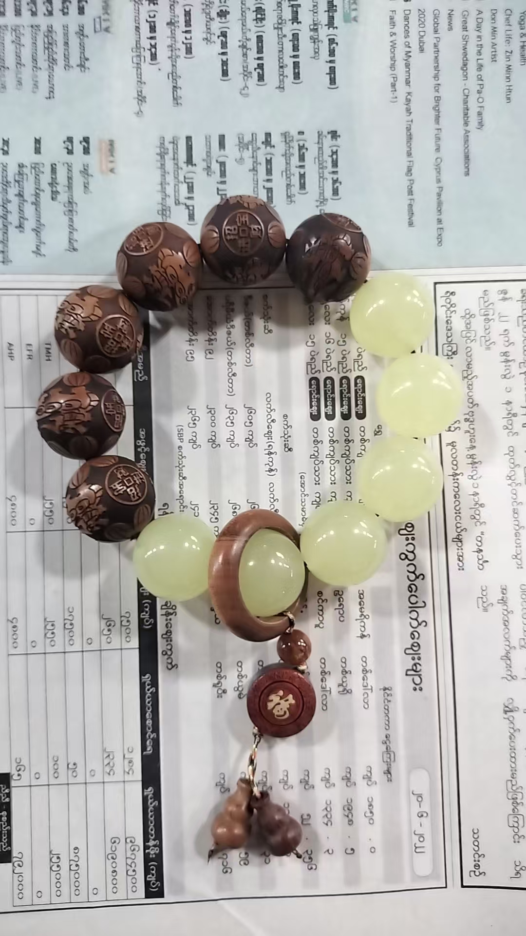 （阿帅专属)   AS68-YH124- 高端成品手串 -多样性发货