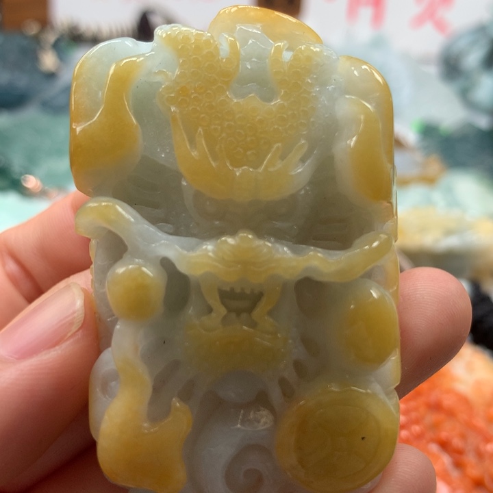 翡翠颈饰未镶嵌保真天然A货翡翠