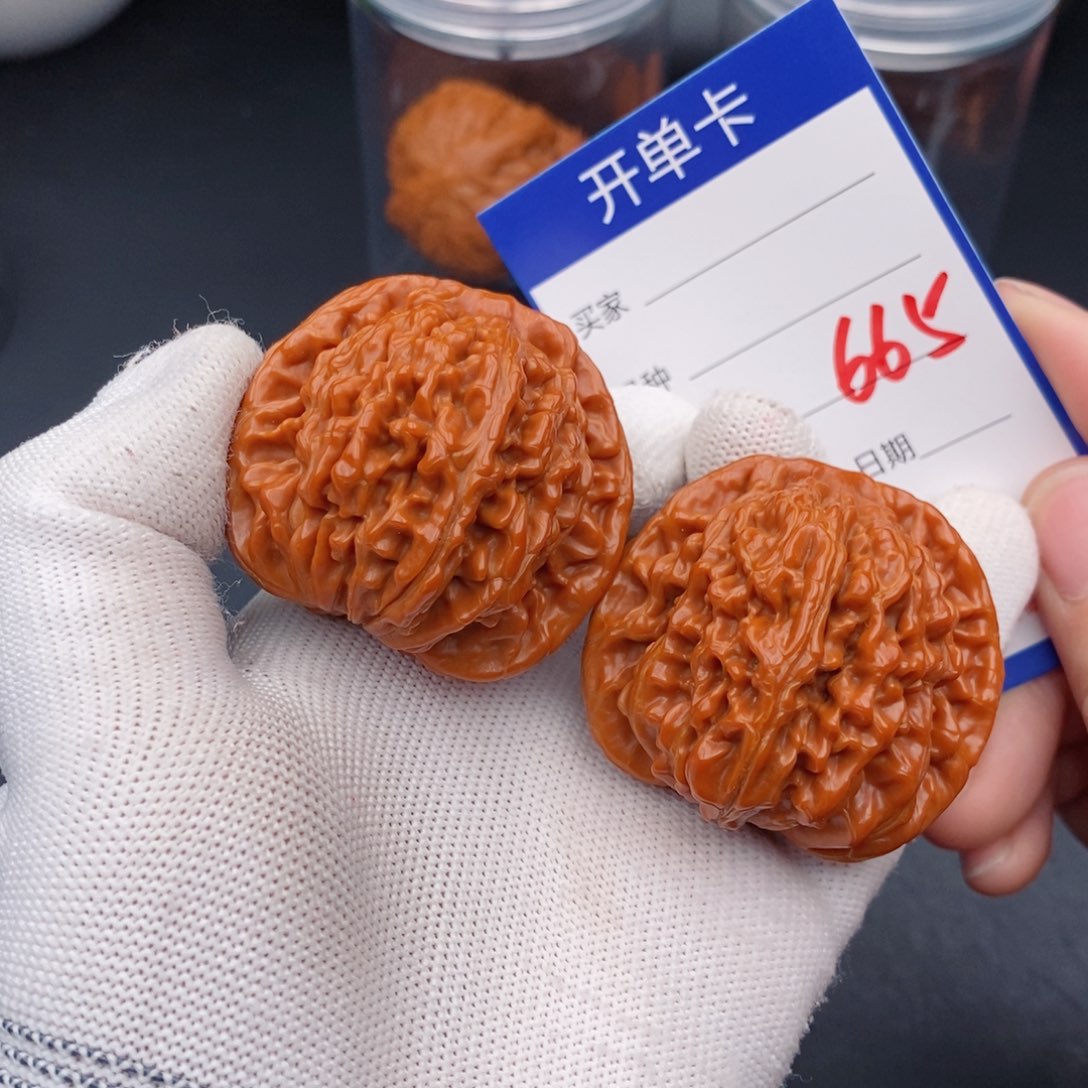 文玩核桃把件45楼子665
