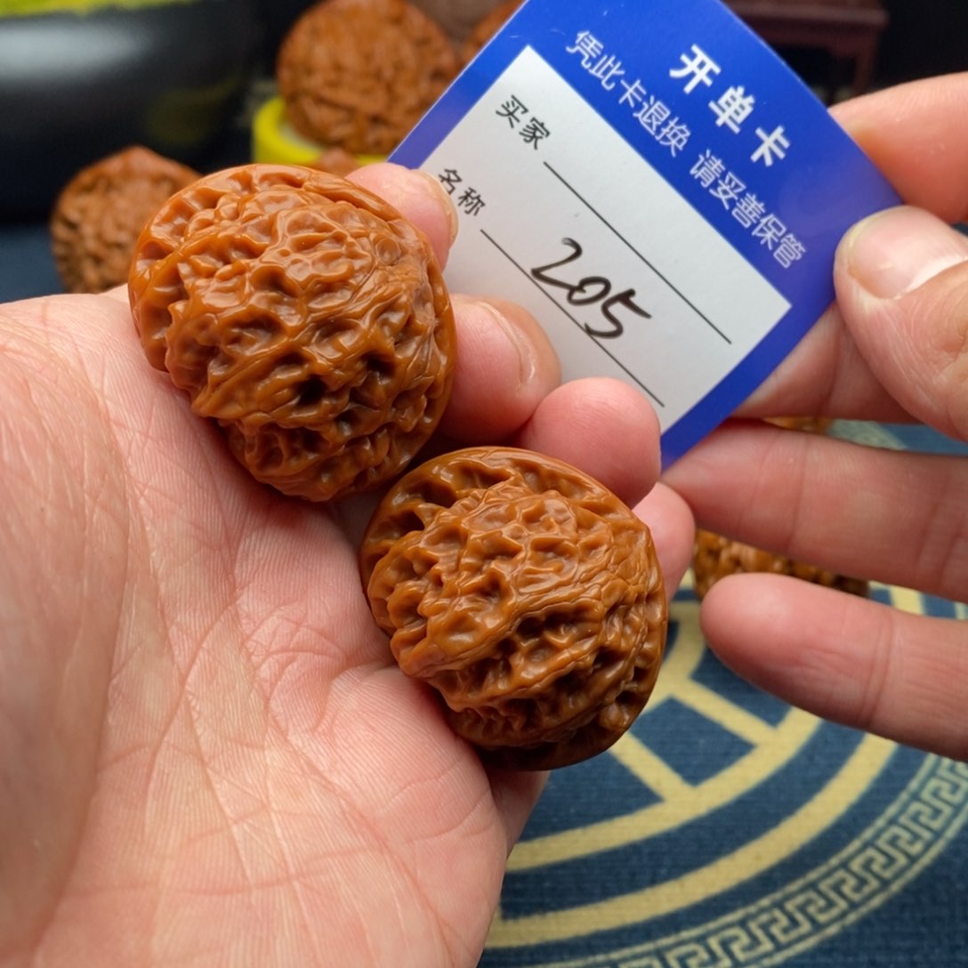 文玩核桃把件宫灯38