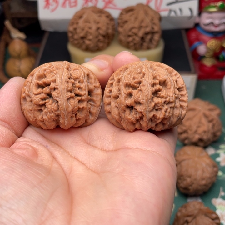 【闪购商品】把件文玩核桃黔****训39粗筋