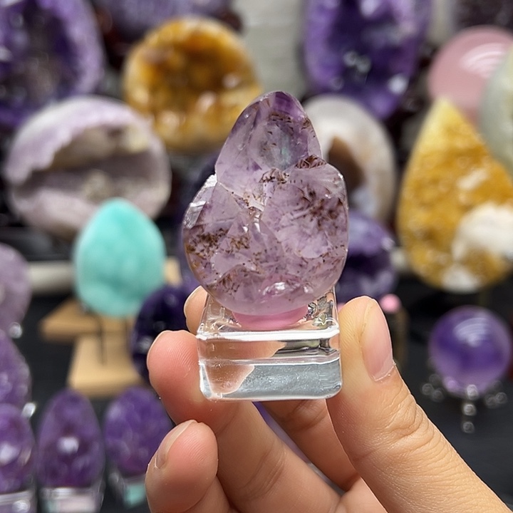 未镶嵌珠宝半成品紫晶