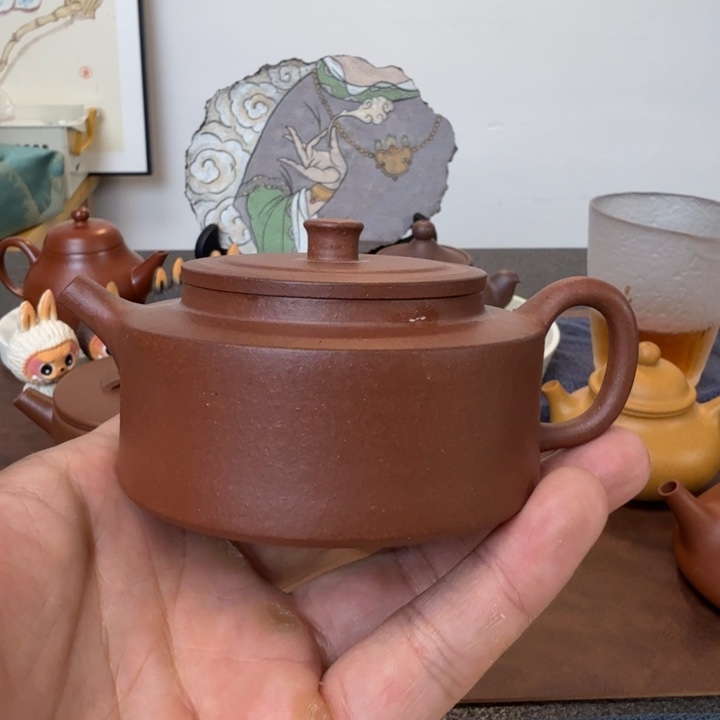 茶壶紫砂底槽清周盘