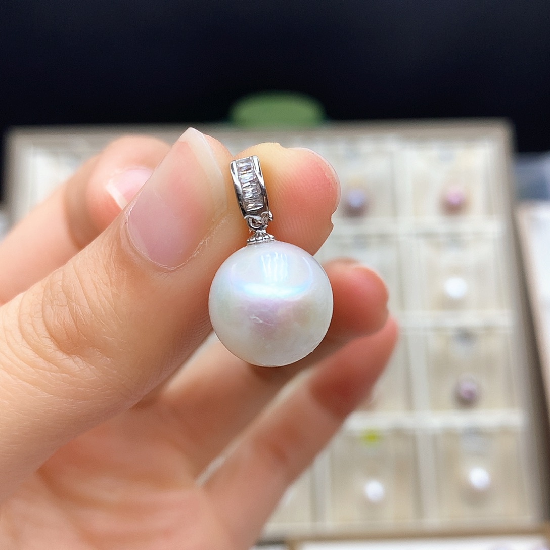 淡水珍珠颈饰合金