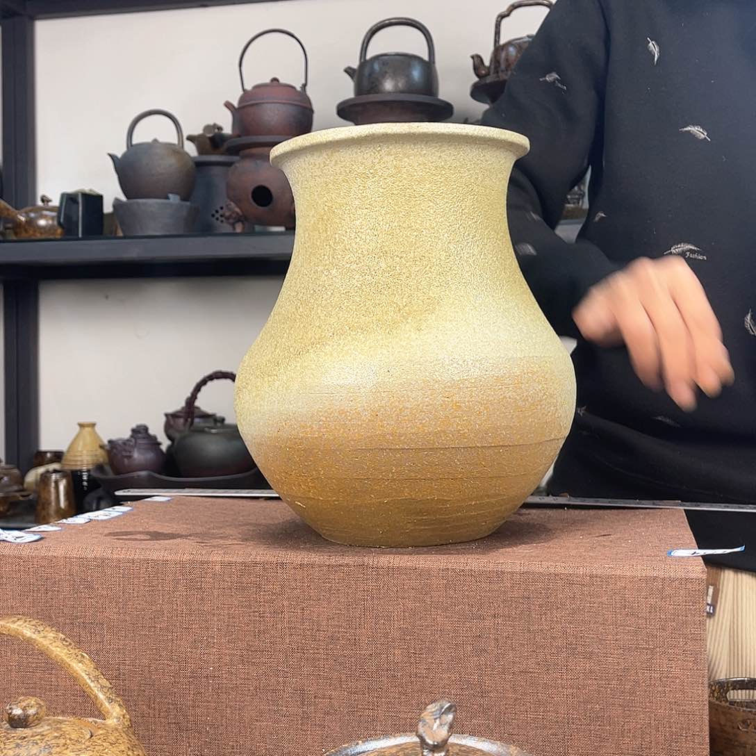 紫泥茶壶紫砂粗陶茶器