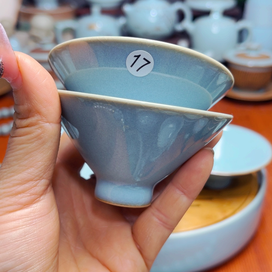 【闪购商品】汝州汝瓷厂，今晚茶壶新品太多