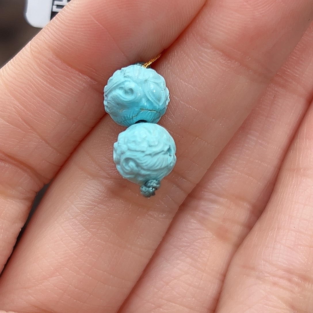 绿松石珠宝奇石未镶嵌