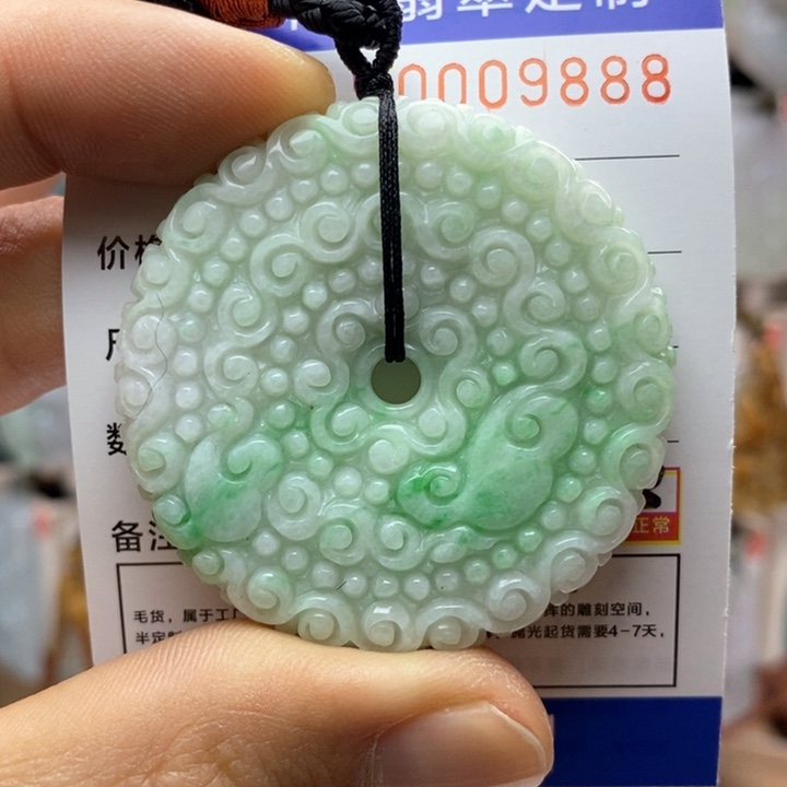 翡翠颈饰未镶嵌每天