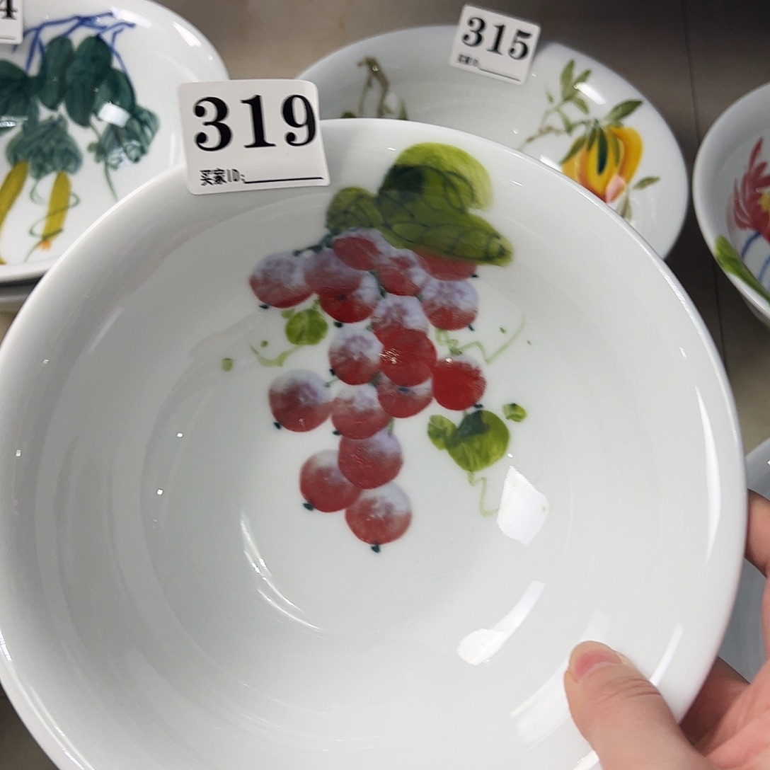 瓷片景德镇陶瓷手工手绘制作