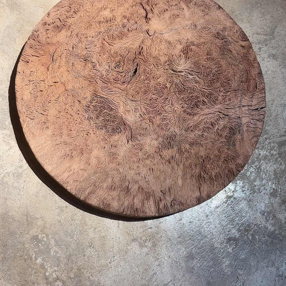 木铁栎木圆盘自然纹理