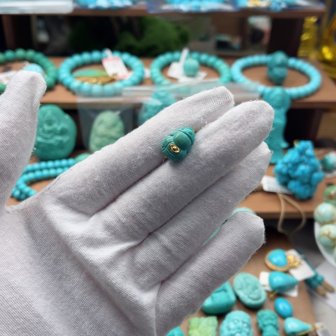 绿松石未镶嵌配饰