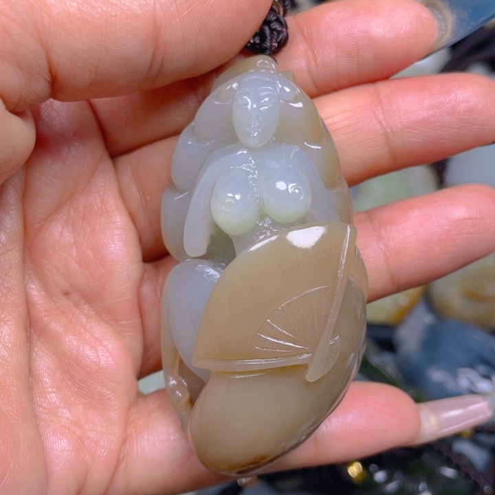 和田玉挂件未镶嵌