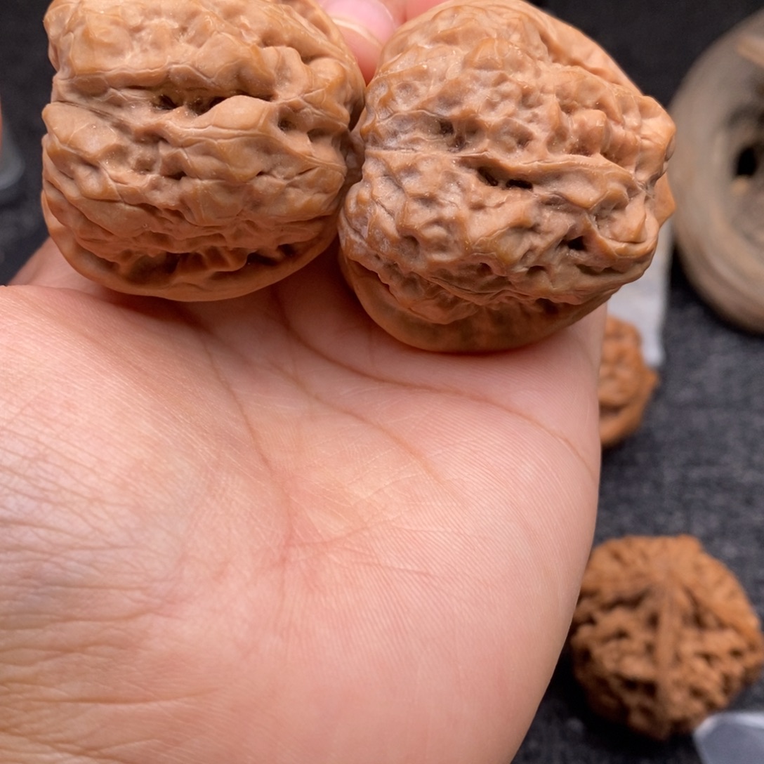 把件文玩核桃42蛤蟆头