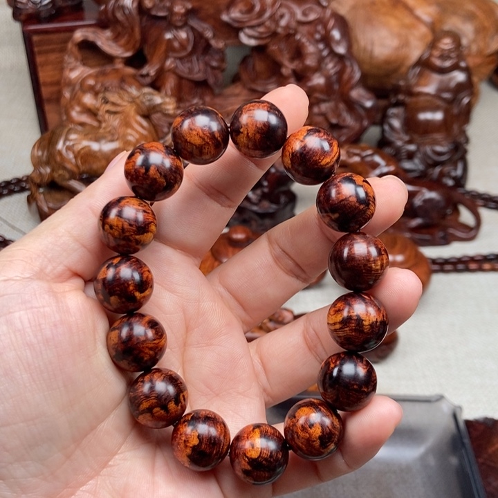 黄花梨/降香黄檀其他1.5单圈15颗2️⃣