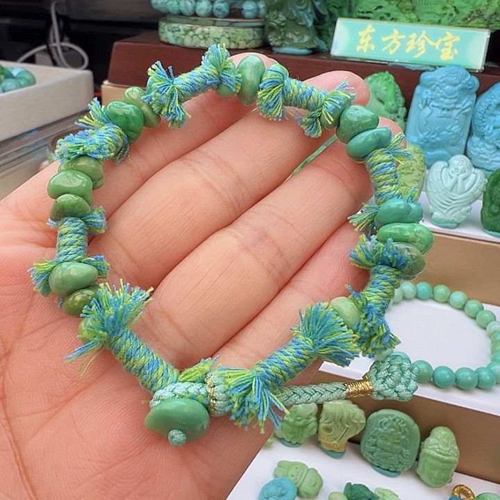 未镶嵌绿松石项链