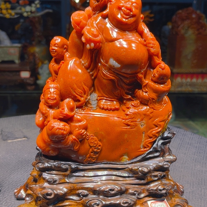陈***心寿山石寿山石雕刻艺术品