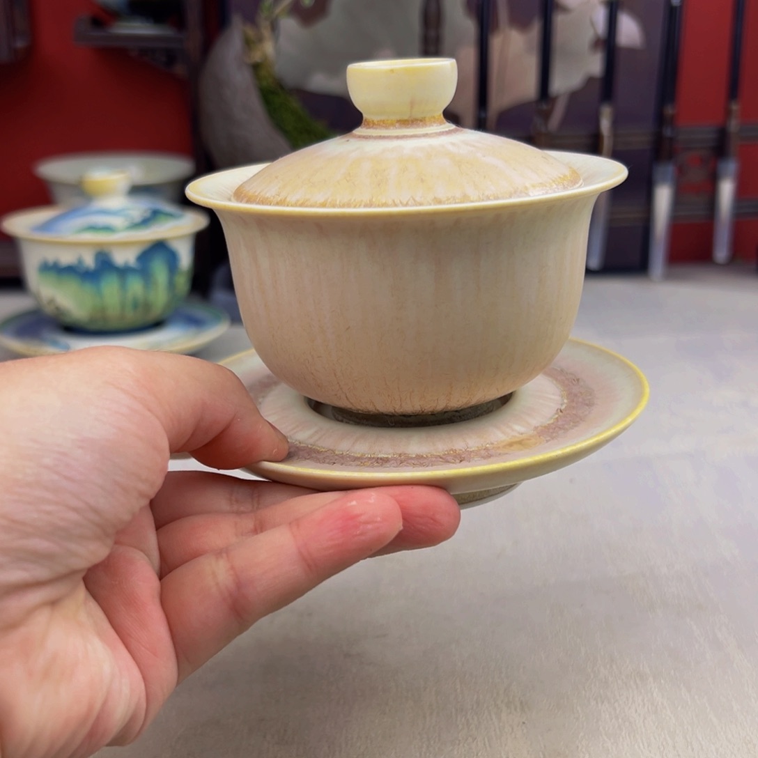 杯子纯手工柴烧主人杯