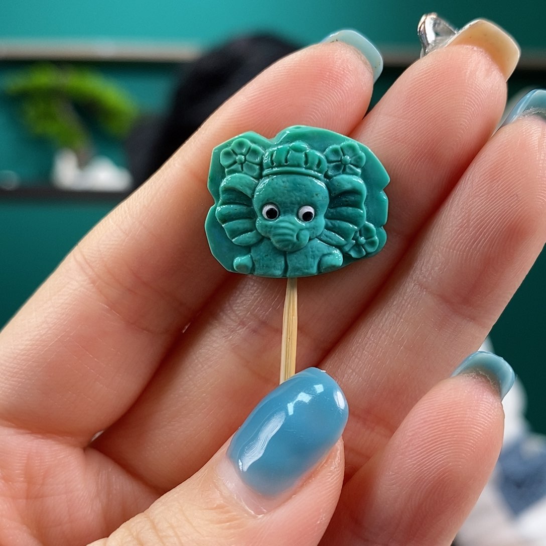 绿松石珠宝奇石未镶嵌