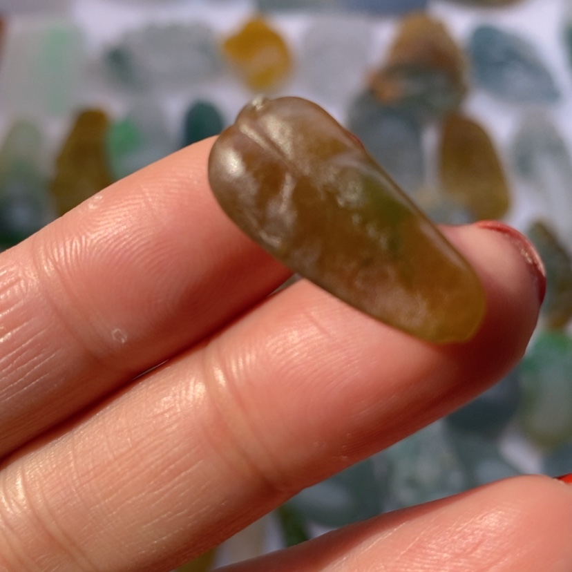 【闪购商品】定制翡翠未镶嵌叶子