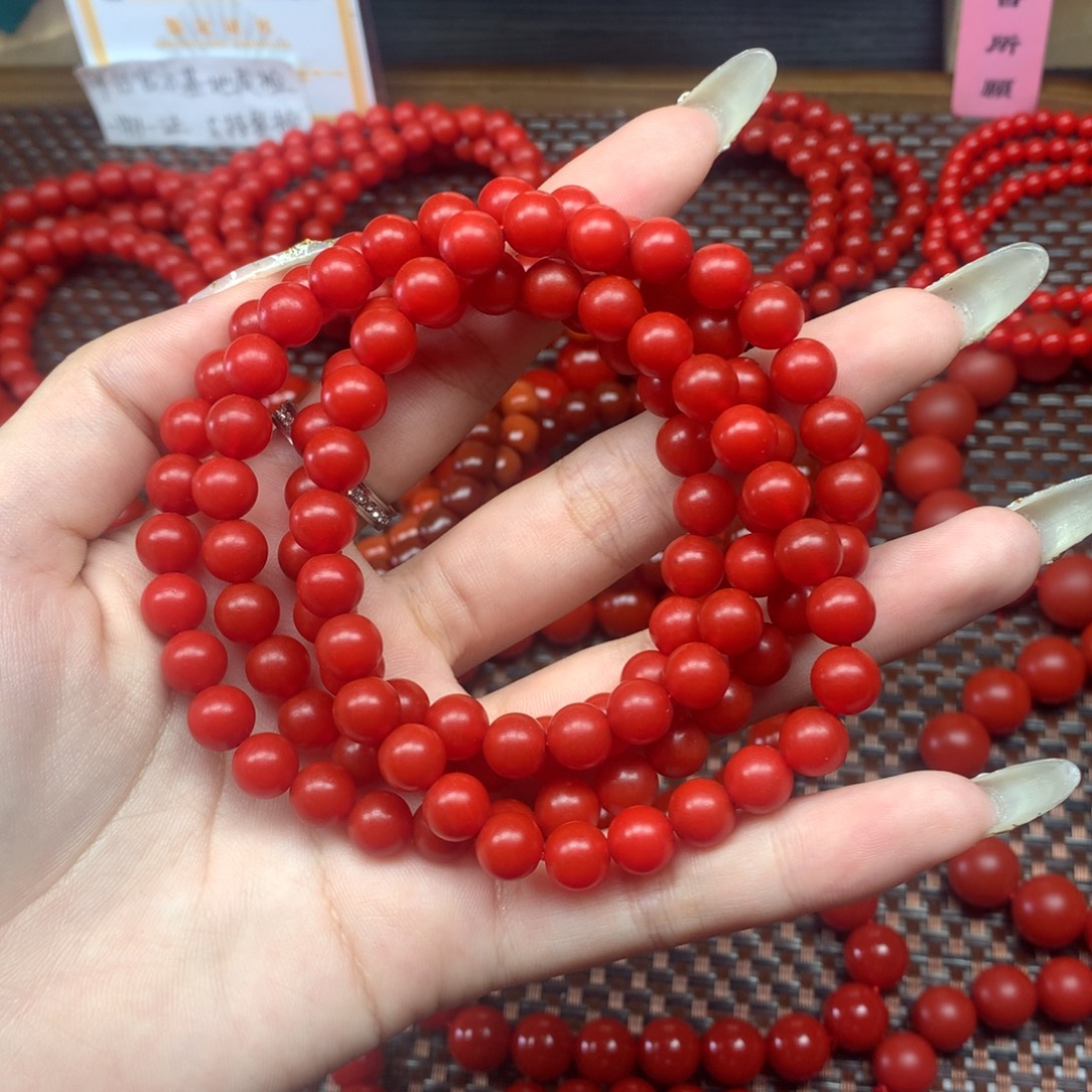 小***芳玛瑙/玉髓未镶嵌手链