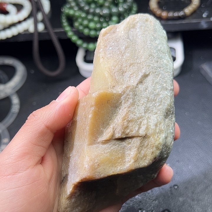 和田玉（糖玉）未镶嵌车挂
