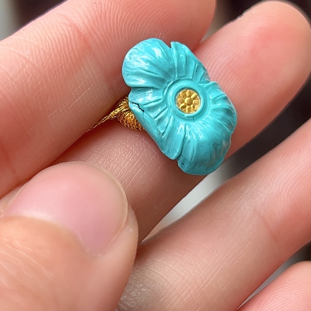 绿松石珠宝奇石未镶嵌