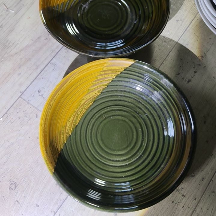 盘磁州窑五厂盘碗壶杯