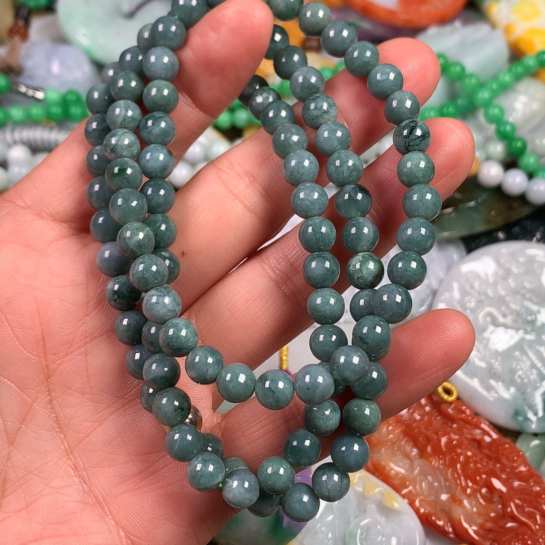 翡翠未镶嵌颈饰天然翡翠