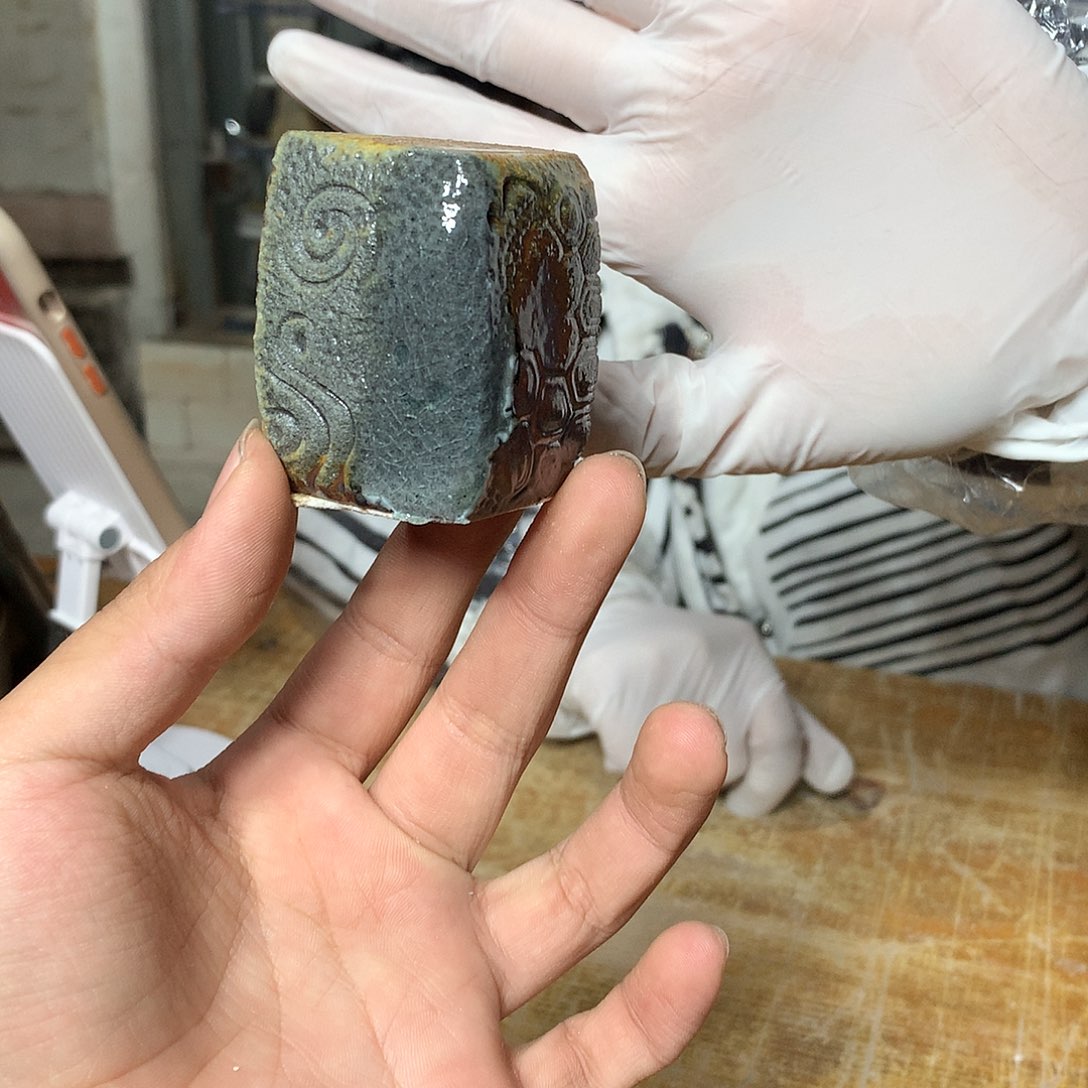 紫砂柴烧纯自然柴烧