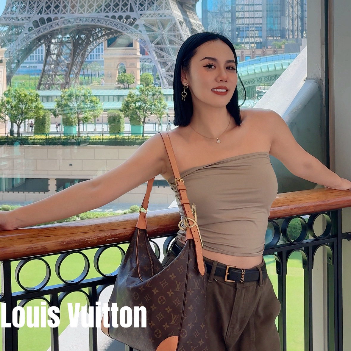 修复品8614667/LouisVuitton/路易威登大号35牛角包包包
