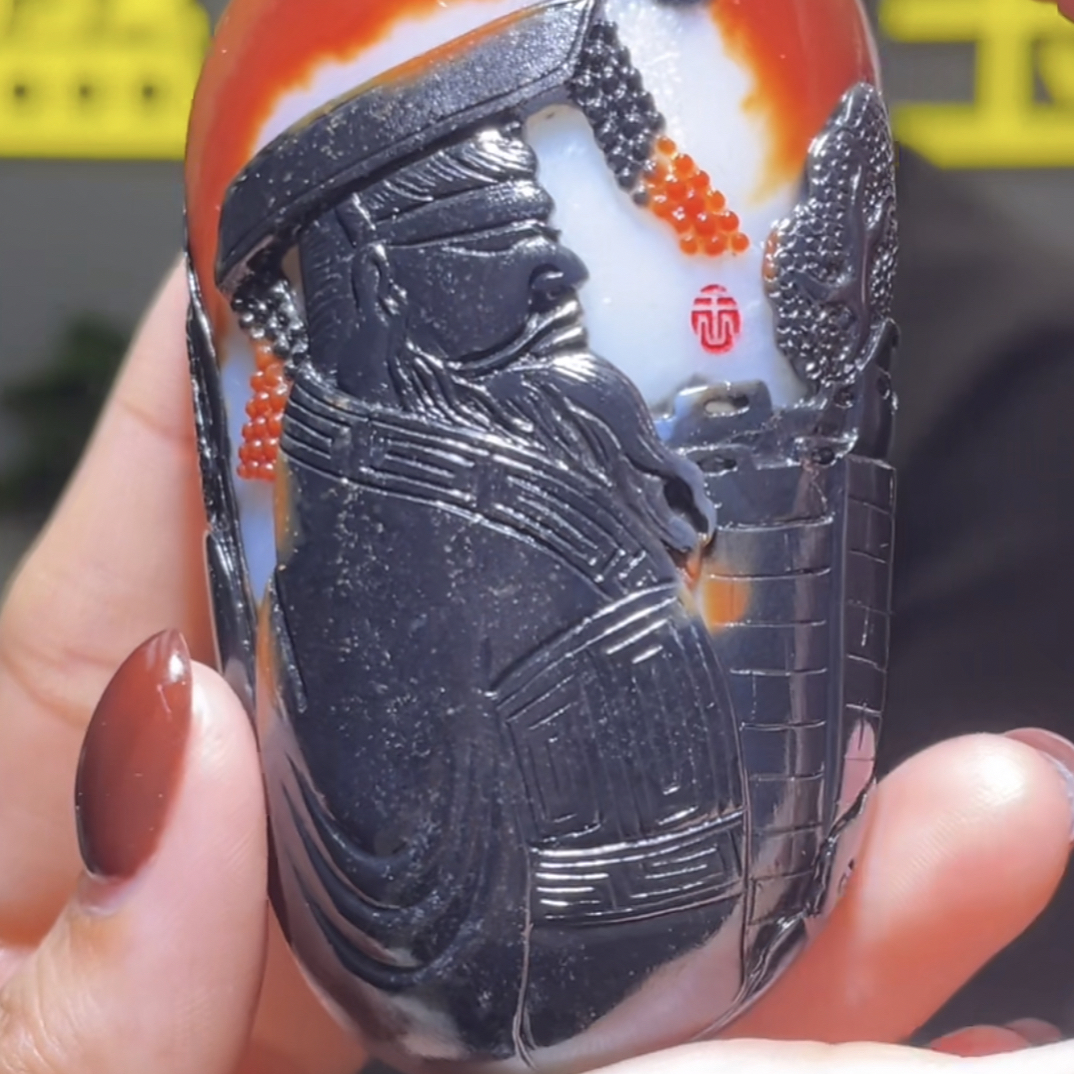 手把件货玉石把玩件文玩摆件