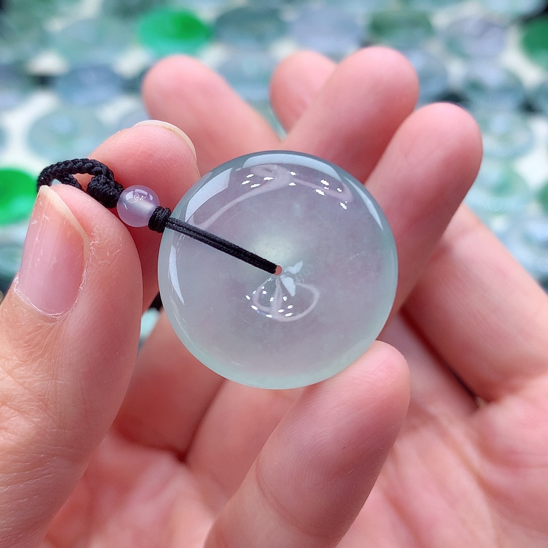 颈饰未镶嵌翡翠编号50-尺寸23.8/6