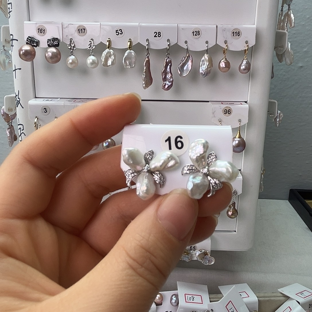 ****️非金属925银淡水16